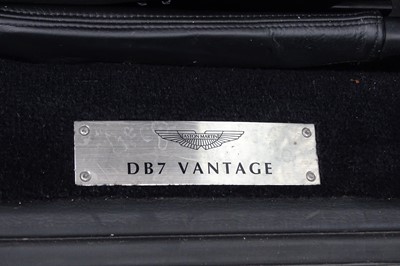 Lot 126 - 2002 Aston Martin DB7 Vantage
