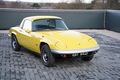 Lot 106 - 1968 Lotus Elan S4 Fixed Head Coupe