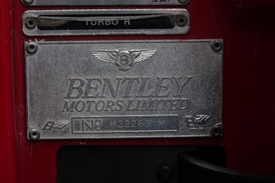 Lot 43 - 1987 Bentley Turbo R
