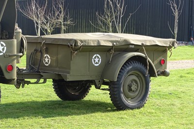 Lot 156 - 1944 Willys Jeep with Trailer
