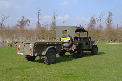 Lot 156 - 1944 Willys Jeep with Trailer
