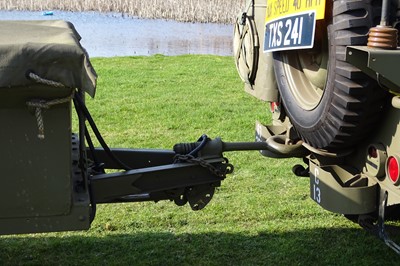 Lot 156 - 1944 Willys Jeep with Trailer