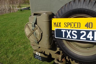 Lot 156 - 1944 Willys Jeep with Trailer