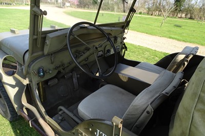 Lot 156 - 1944 Willys Jeep with Trailer