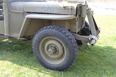 Lot 156 - 1944 Willys Jeep with Trailer