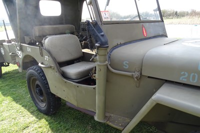 Lot 156 - 1944 Willys Jeep with Trailer