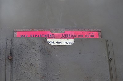 Lot 156 - 1944 Willys Jeep with Trailer
