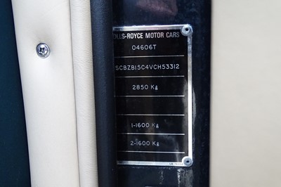 Lot 123 - 1997 Bentley Continental R