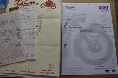Lot 209 - 1954 Velocette MSS