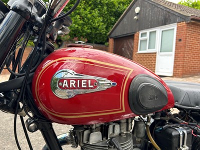 Lot 281 - 1952 Ariel VHA  Red Hunter