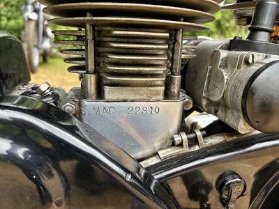 Lot 314 - 1954 Velocette 350 MAC