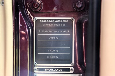 Lot 51 - 1996 Bentley Brooklands