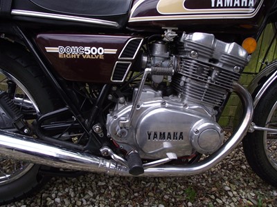 Lot 196 - 1975 Yamaha XS500