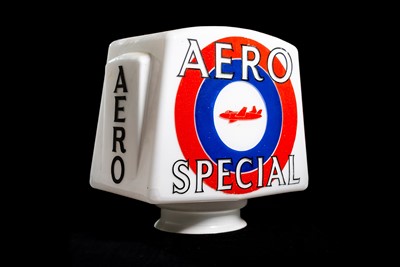 Lot 57 - Aero Special Glass Petrol Pump Globe