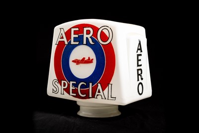 Lot 57 - Aero Special Glass Petrol Pump Globe