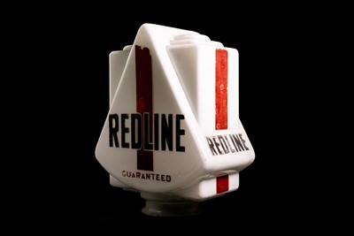 Lot 60 - Redline Guaranteed Glass Petrol Pump Globe