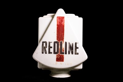 Lot 60 - Redline Guaranteed Glass Petrol Pump Globe