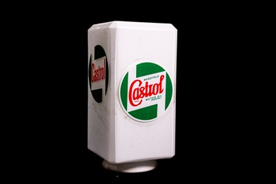 Lot 93 - Castrol Glass Oil Globe