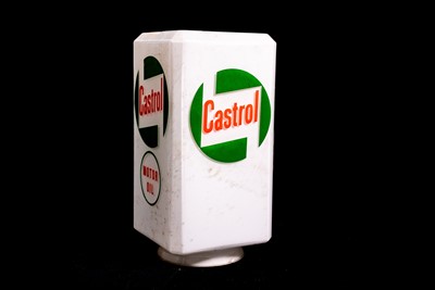 Lot 93 - Castrol Glass Oil Globe