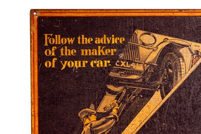 Lot 133 - Castrol Motor Oil Advertising Sign