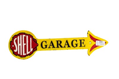 Lot 237 - Three Shell Cast Garage Signs