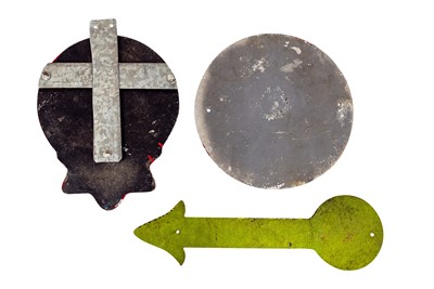Lot 237 - Three Shell Cast Garage Signs