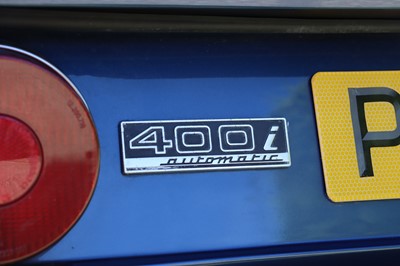 Lot 65 - 1984 Ferrari 400i
