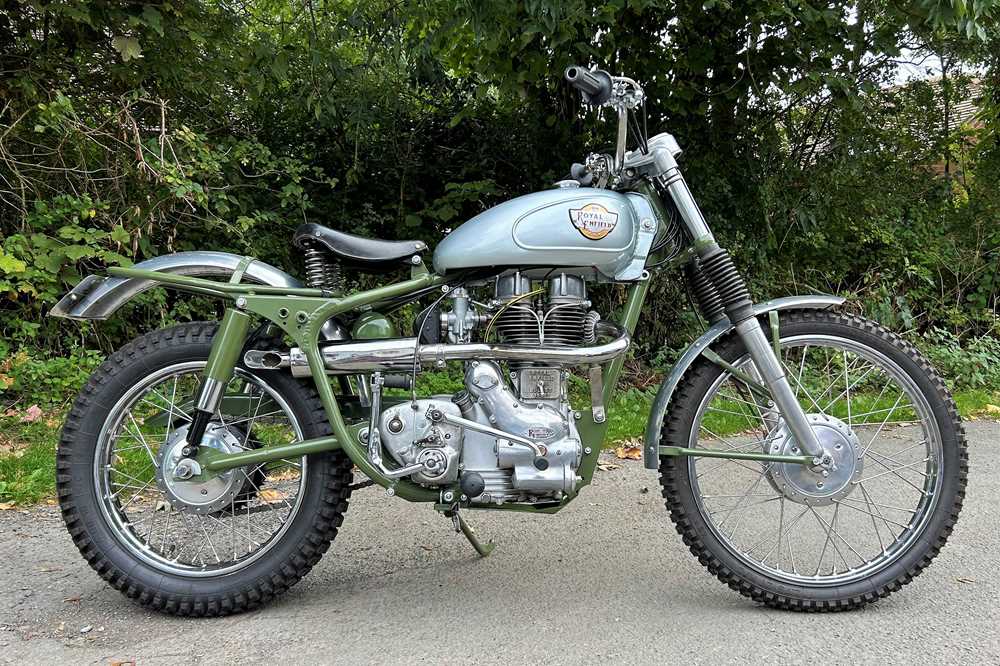Lot 220 - 1957 Royal Enfield Bullet Trials Replica