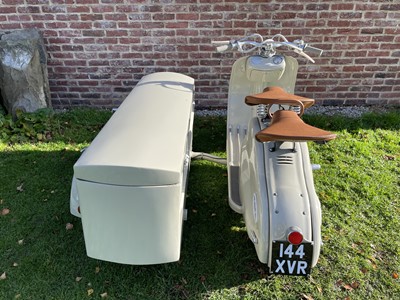 Lot 148 - 1956 Lambretta LD150 Mk2 Tradesman Steib Combination