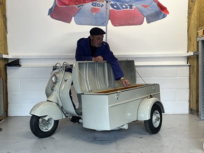 Lot 148 - 1956 Lambretta LD150 Mk2 Tradesman Steib Combination