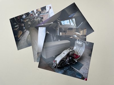 Lot 148 - 1956 Lambretta LD150 Mk2 Tradesman Steib Combination