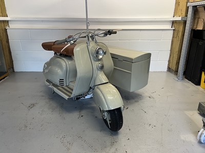 Lot 148 - 1956 Lambretta LD150 Mk2 Tradesman Steib Combination