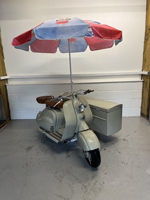 Lot 148 - 1956 Lambretta LD150 Mk2 Tradesman Steib Combination