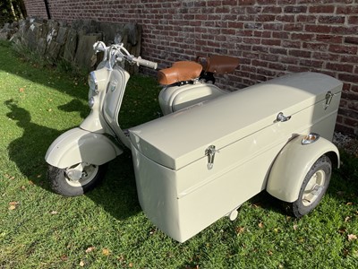 Lot 148 - 1956 Lambretta LD150 Mk2 Tradesman Steib Combination
