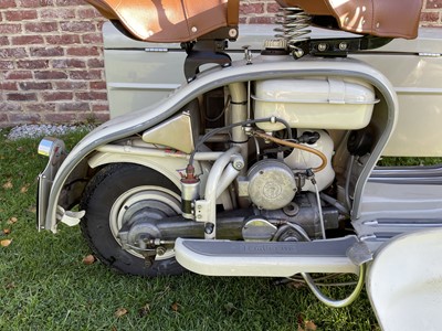 Lot 148 - 1956 Lambretta LD150 Mk2 Tradesman Steib Combination