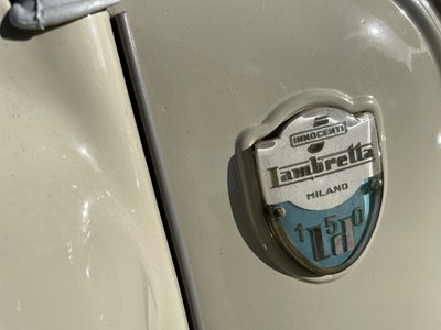 Lot 148 - 1956 Lambretta LD150 Mk2 Tradesman Steib Combination
