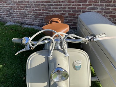 Lot 148 - 1956 Lambretta LD150 Mk2 Tradesman Steib Combination
