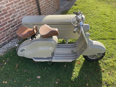 Lot 148 - 1956 Lambretta LD150 Mk2 Tradesman Steib Combination