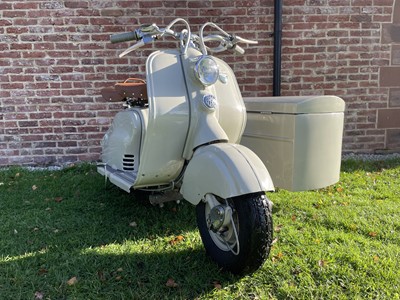 Lot 148 - 1956 Lambretta LD150 Mk2 Tradesman Steib Combination