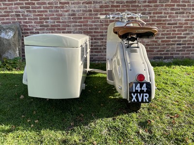 Lot 148 - 1956 Lambretta LD150 Mk2 Tradesman Steib Combination