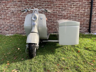 Lot 148 - 1956 Lambretta LD150 Mk2 Tradesman Steib Combination
