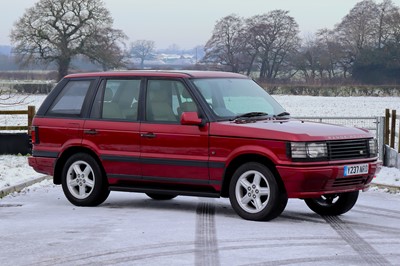 Lot 65 - 2001 Range Rover 2.5 TD Bordeaux