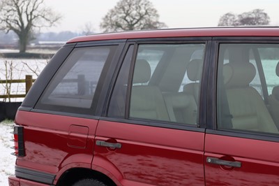 Lot 65 - 2001 Range Rover 2.5 TD Bordeaux