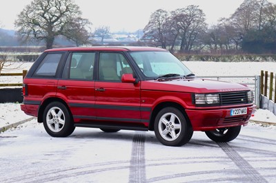 Lot 65 - 2001 Range Rover 2.5 TD Bordeaux
