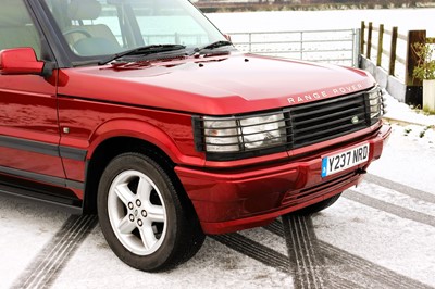 Lot 65 - 2001 Range Rover 2.5 TD Bordeaux