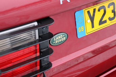 Lot 65 - 2001 Range Rover 2.5 TD Bordeaux