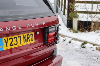 Lot 65 - 2001 Range Rover 2.5 TD Bordeaux