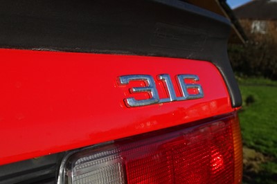 Lot 12 - 1983 BMW 316