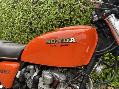 Lot 362 - 1977 Honda 550 Super Sport