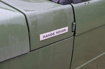 Lot 72 - 1972 Range Rover Two-Door 'Suffix A'